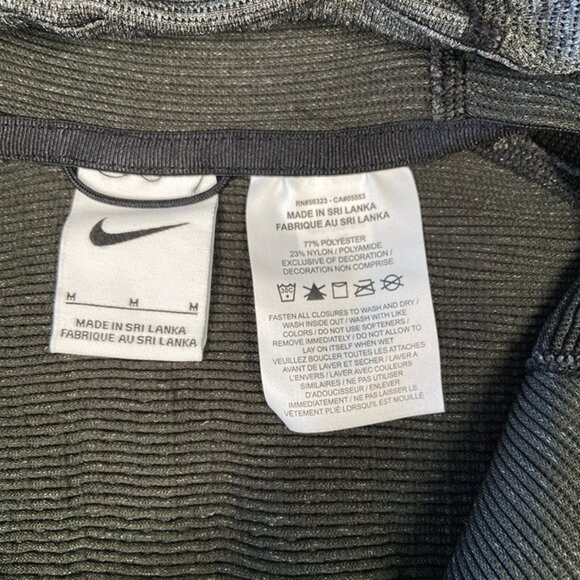 Nike Tech Fleece Kenya SZ Medium Women Full-Zip Hoodie Charcoal Gray CT4116-001 - Picture 6 of 6